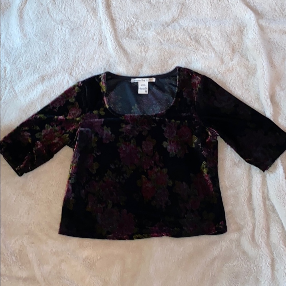 American Rag 3/4 length sleeve shirt